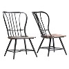 Longford Industrial Dining Chair (Set Of 2) - Baxton Studio - 3 of 3