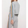 Women's Rainbow Cropped Pullover Top - SPIRITUAL GANGSTER - 2 of 4