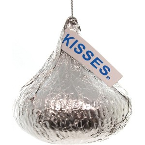 Kurt Adler Glass Ornament for Christmas Tree, Hershey's Kiss - 1 of 2