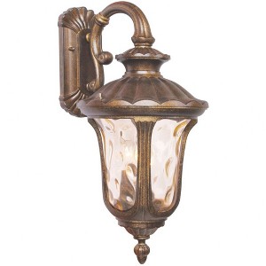 Livex Lighting Oxford 1 - Light Post Light in  Moroccan Gold - 1 of 2