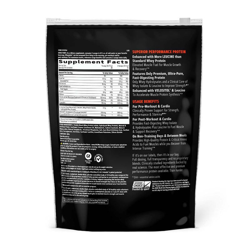 GNC AMP Wheybolic Protein Powder, Classic Vanilla, 10 Servings, 2 of 8