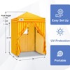 EAGLE PEAK Flex Ultra Compact 5x5 Pop-up Changing Room Canopy, Portable Privacy Cabana for Pool, Fashion Photoshoots, or Camping - 3 of 4