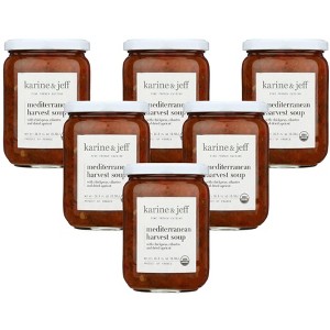 Karine & Jeff Organic Mediterranean Harvest Soup - Case of 6/16.9 fz - 1 of 4