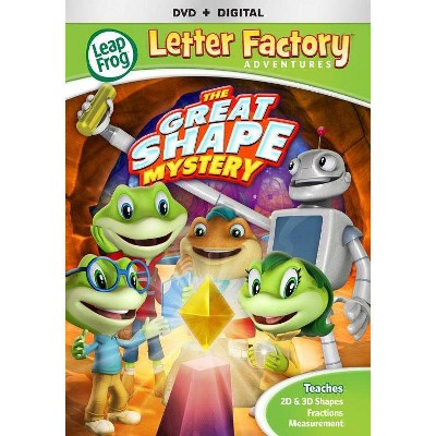 Leapfrog Letter Factory Adventures: The Great Shape Mystery (DVD)(2015)