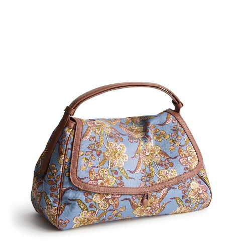 Vera Bradley Women's Oxford Canvas Rothvale Shoulder Bag Begonia Fields