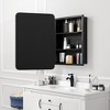 Lirago Bathroom Vanities Medicine Cabinet Mirror 28*20 Black - 3 of 4