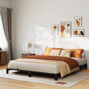 6/8/10/14 Inch Bed Frame, Heavy Duty Metal Platform Bed Frame with Iron Support Legs, No Box Spring Required, No Screws Needed, Support Up to 800 Lbs - 1 of 4