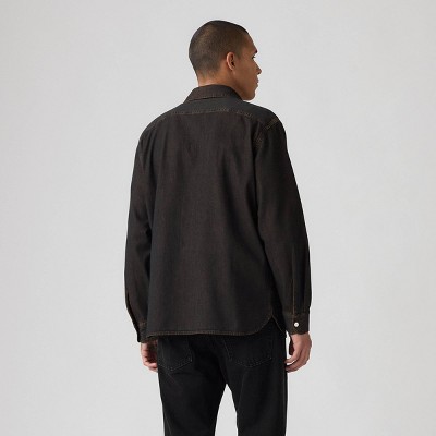 Levi's® Men's Worker Standard Fit Long Sleeve Button-Down Shirt - Tobacco Brown