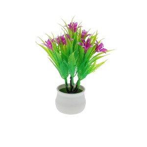 Unique Bargains Artificial Plants Style Narcissus Plastic 3.15"x3.15"x6.30" 1 Pcs - 1 of 4