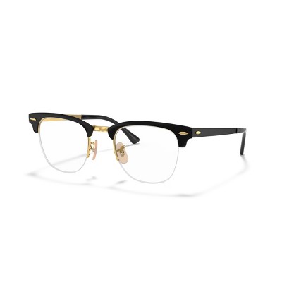 Ray-Ban RB3716VM 50mm Clubmaster Gender Neutral Square Eyeglasses - prescription-ready