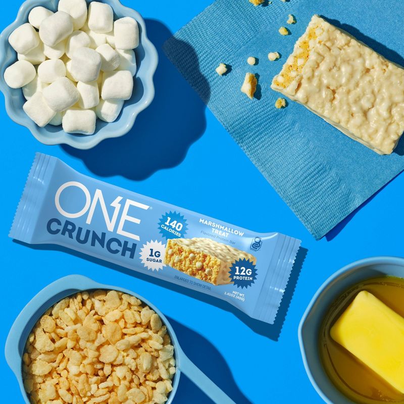 ONE Bar Crunch Protein Bars - Marshmallow Treat - 4ct, 4 of 5