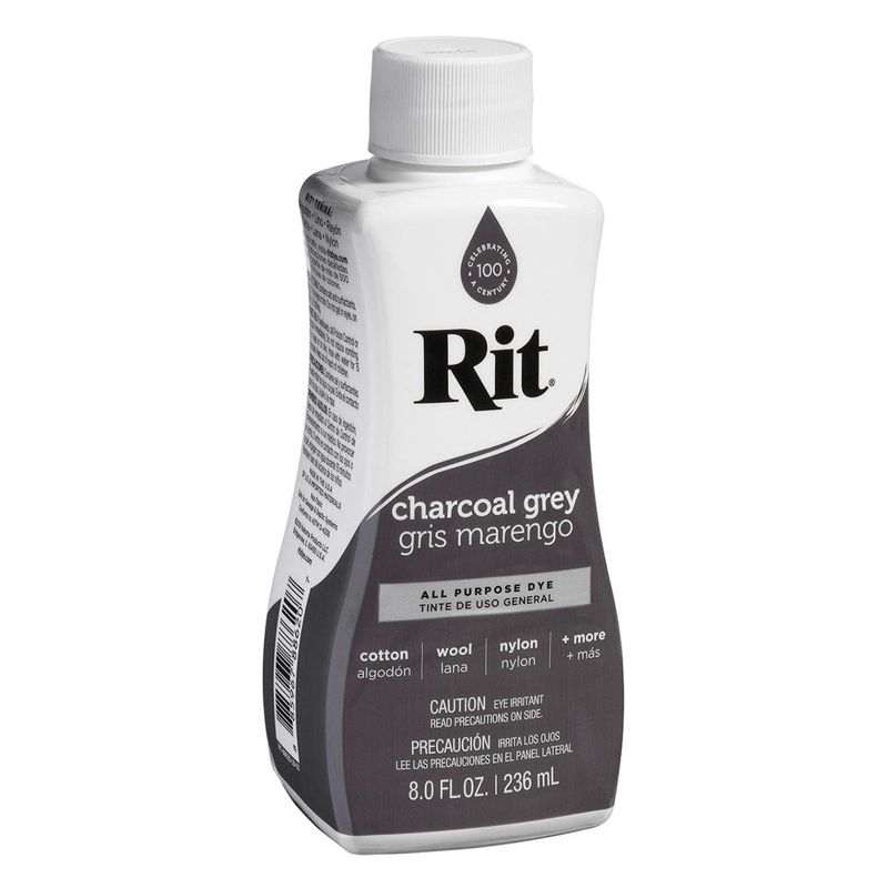 Rit 8oz All Purpose Dye - Charcoal Gray, 3 of 10