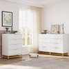 Wooden Dresser for Bedroom, Dressers & Chest of Drawers with 4 Drawer, Wood nightstand for Storage and Organization - 2 of 4