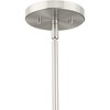 Progress Lighting Latham 1-Light Pendant, Brushed Nickel, White Art Glass - 2 of 4