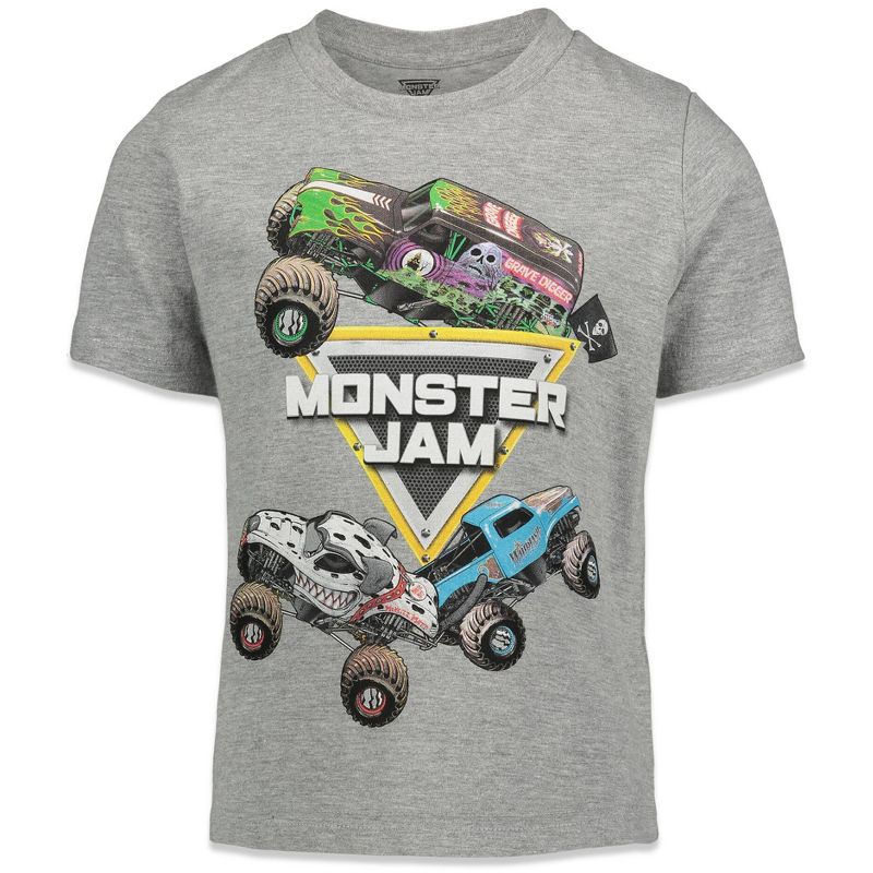 Monster Jam Maximum Destruction Monster Mutt El Toro Loco 3 Pack T-Shirts Toddler, 5 of 8