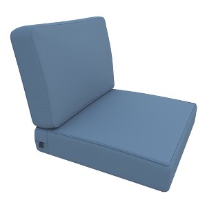 Covers&All Outdoor Seat / Back Cushion with Highly Durable Cover Rite Fabric, 25½ in L x 25 in W x 5 in Thick - 1 of 4
