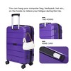 3 Piece Luggage Set,Hardshell Suitcase Set with Spinner Wheels & TSA Lock,Expandable Lightweight Travel Luggage - 4 of 4