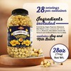 Stonehedge Farms Cinnamon Bun Flavored Popcorn - 28 oz Large Tub - Bulk Gourmet Deliciously Old Fashioned Popped Sweet Snacks - Made in the USA - 2 of 4