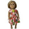 Doll Clothes Superstore Size 12 Matching Girl And Doll Flower Dresses - 3 of 4
