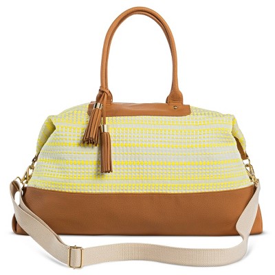 Women's Jacquard Weekender Duffle Handbag - Merona&#8482;