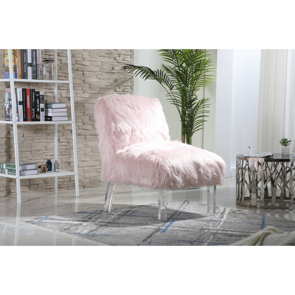 Fulvio Accent Chair Pink - Chic Home Design
