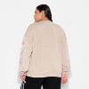 Women's Bambi Fleece Graphic Pullover Sweatshirt - Light Brown - 3 of 3