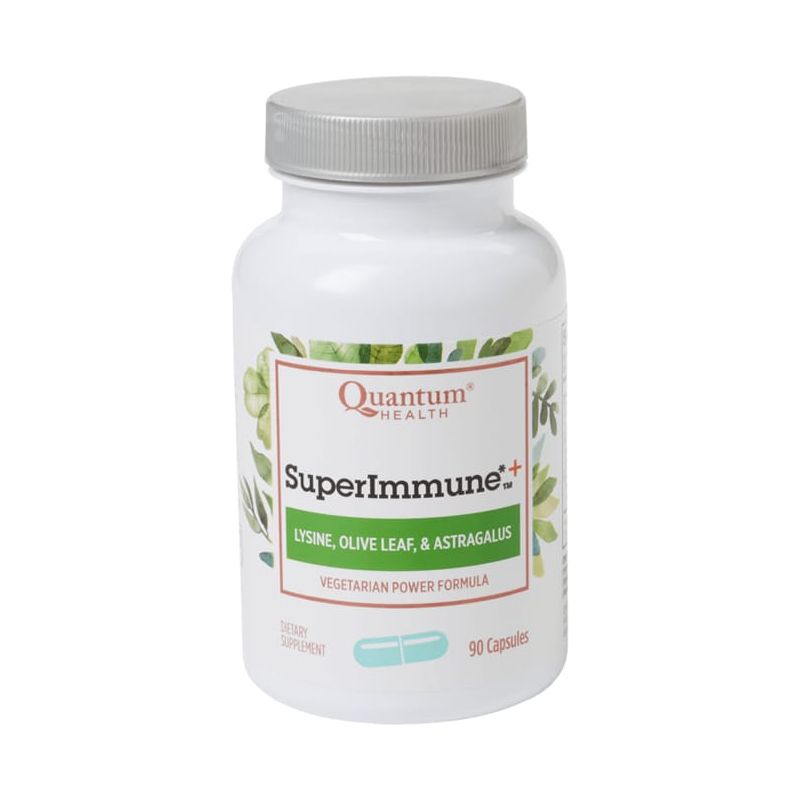 Quantum Health Dietary Supplements SuperImmune+ - Vegetarian Power Formula Capsule 90ct, 1 of 4