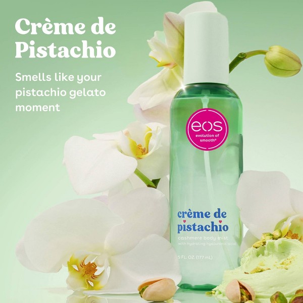 Eos Cashmere Body Mist - Crema de Pistacho - 6 fl oz: Cantidad de paquete 1, Spray corporal 3