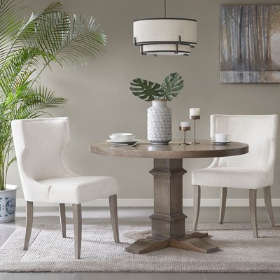 Madison Park Troy Upholstered Wingback Dining Chair