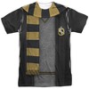 Men's Harry Potter Hufflepuff Block Scarf Short Sleeve Costume T-Shirt - 2 of 4