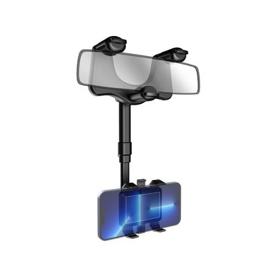 TruAIR Rear View Mirror Car Phone Holder