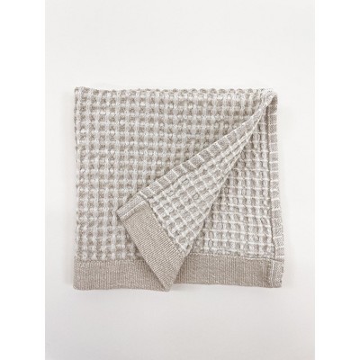 Cross Dyed Cotton Waffle Wash Towel (Set of 4) - Anaya
