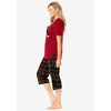 Dreams & Co. 2-Piece Capri PJ Set - 4 of 4