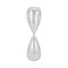 Contemporary Hourglass Sculpture for Home Decor - Stylish Decorative Object for Family Game Night, Desk Decor, and Living Room Decoration - 4 of 4