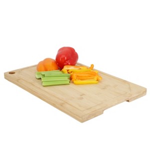 MegaChef 17.5 x 12 Inch Bamboo Wood Cutting Board - 1 of 4