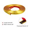 Unique Bargains Waterproof Self-Adhesive PVC Decorative Mirror Frame Wall Molding Trim Tape - 2 of 4
