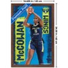 Trends International WNBA Dallas Wings - Teaira McCowan 25 Framed Wall Poster Prints - 3 of 4