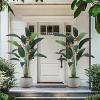 Artificial Bird of Paradise Plant, Modern Decor Faux Palm Tree for Indoor Outdoor Home Office Housewarming Gift - 3 of 4