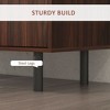 50" Modern Sideboard Buffet Cabinet with 2 Cupboards, 3 Drawers and Adjustable Shelves for Living Room, Dining Room - 3 of 4