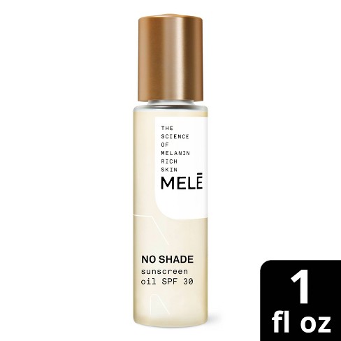 Mele No Shade Sunscreen Oil Broad Spectrum for Melanin Rich Skin - SPF 30 - 1 fl oz - image 1 of 4