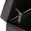 CAVINAS Faux Leather Storage Ottoman Bench with Tufted Diamond Detail,Modern Storage Ottoman,Storage Benches for Living Room,Bedroom - 4 of 4