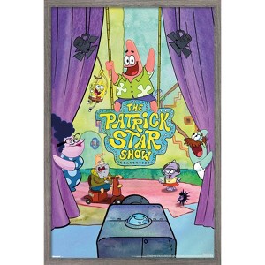 Trends International Nickelodeon The Patrick Star Show (2021) - Group One Sheet Framed Wall Poster Prints - 1 of 4