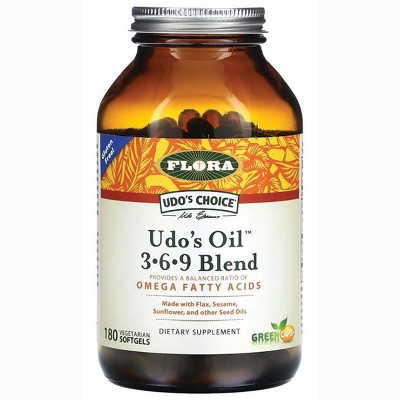 Flora Udo's Oil 3-6-9 Blend 180 Veg Capsules