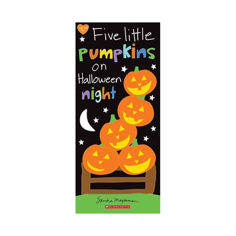 Five Little Pumpkins On Halloween Night - By Sandra Magsamen ( Board Book ), 1 of 2