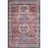 Vintage Area Rug Small Entryway Rug Indoor Non-Slip Doormat Washable Stain Resistant Floor Carpet Boho Accent Rug - 3 of 4