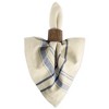 Design Imports  French Stripe Napkin Set 6 Piece, Taupe/Blue, 20X20" - 3 of 4