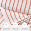 Cabana Stripe 100% Cotton Pool and Beach Towels - Pack of 2 or 4 - Oversized, Absorbent, Quick-Dry Towels - Becky Cameron - 4 of 4