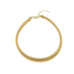 Adornia 14k Gold Plated Omega Chain - 1 of 4