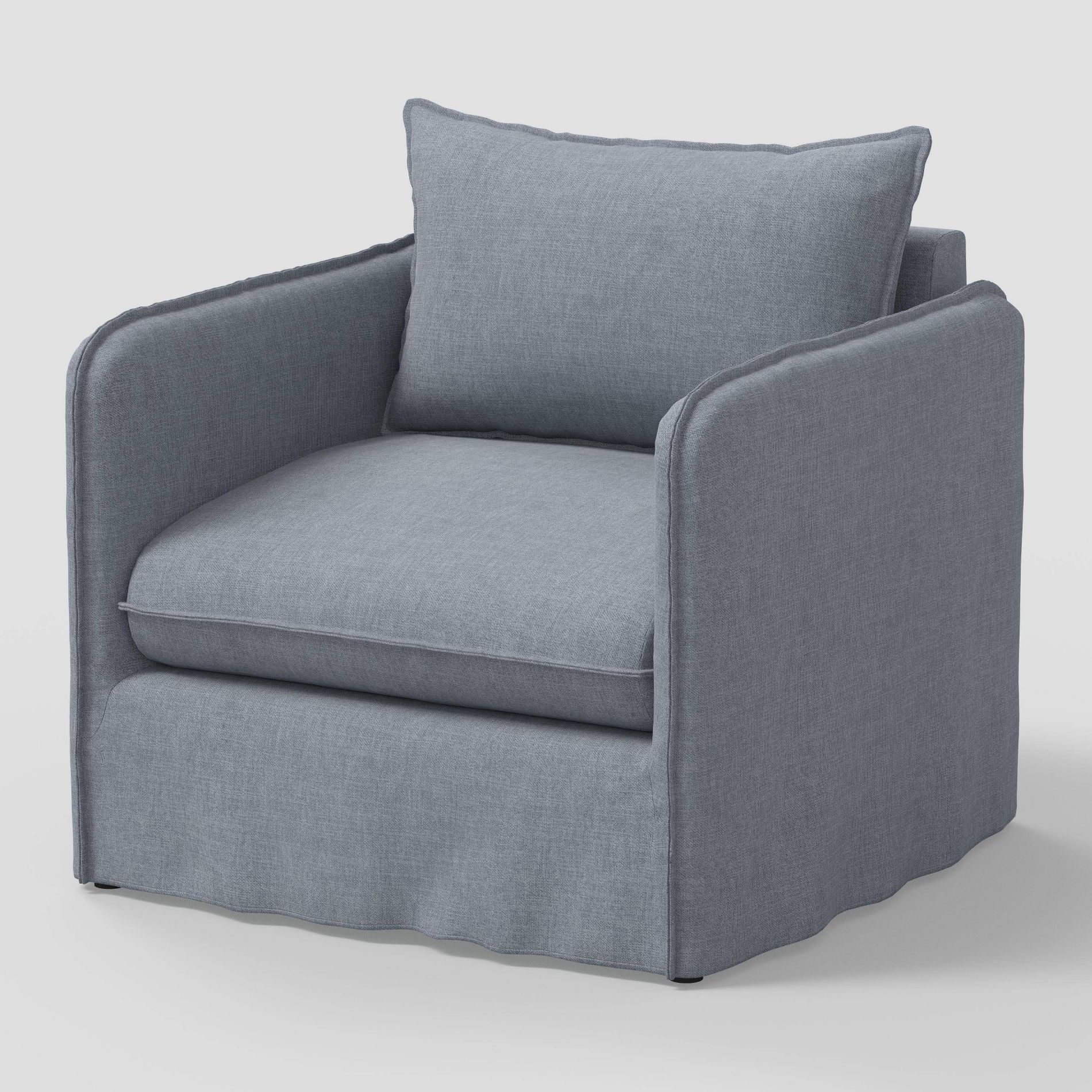 Berea Weave Chair Performance Textured River - Threshold™