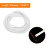 Unique Bargains Dustproof Round Smooth Solid Dustproof Silicone Foam Seal Strip - 2 of 4